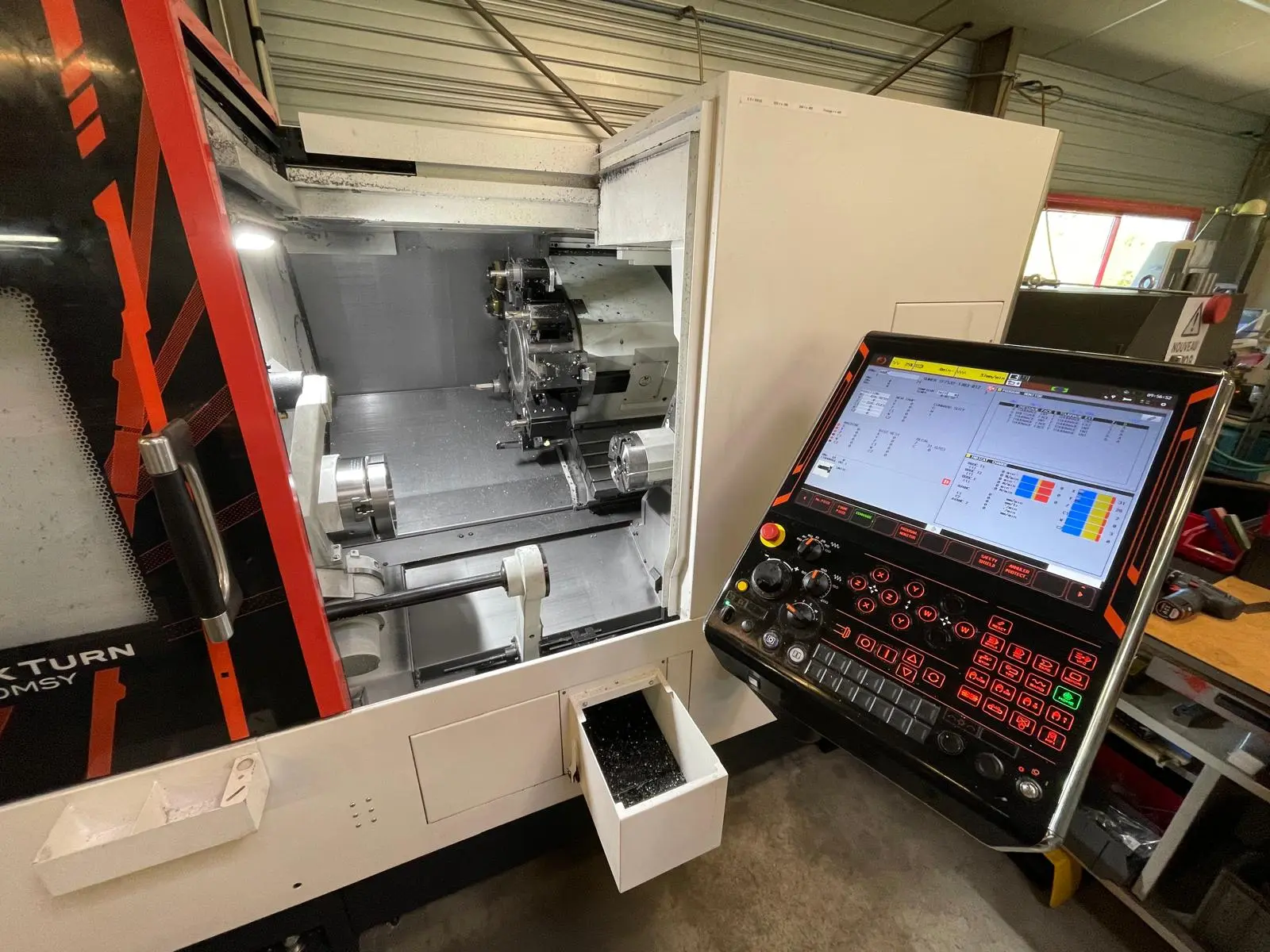 Détail Mazak QTN 200